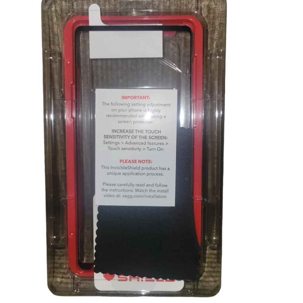 ZAGG InvisibleShield Glass Curve-Screen Protector Made for Samsung Galaxy S9+
